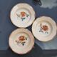 Lot 3 hollow plates Digoin vintage