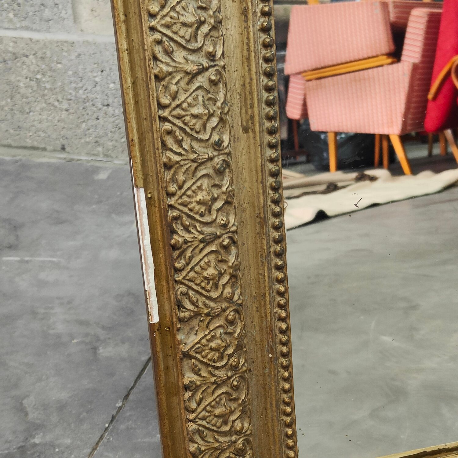 Louis Philippe mirror late 19th century 55x80cm