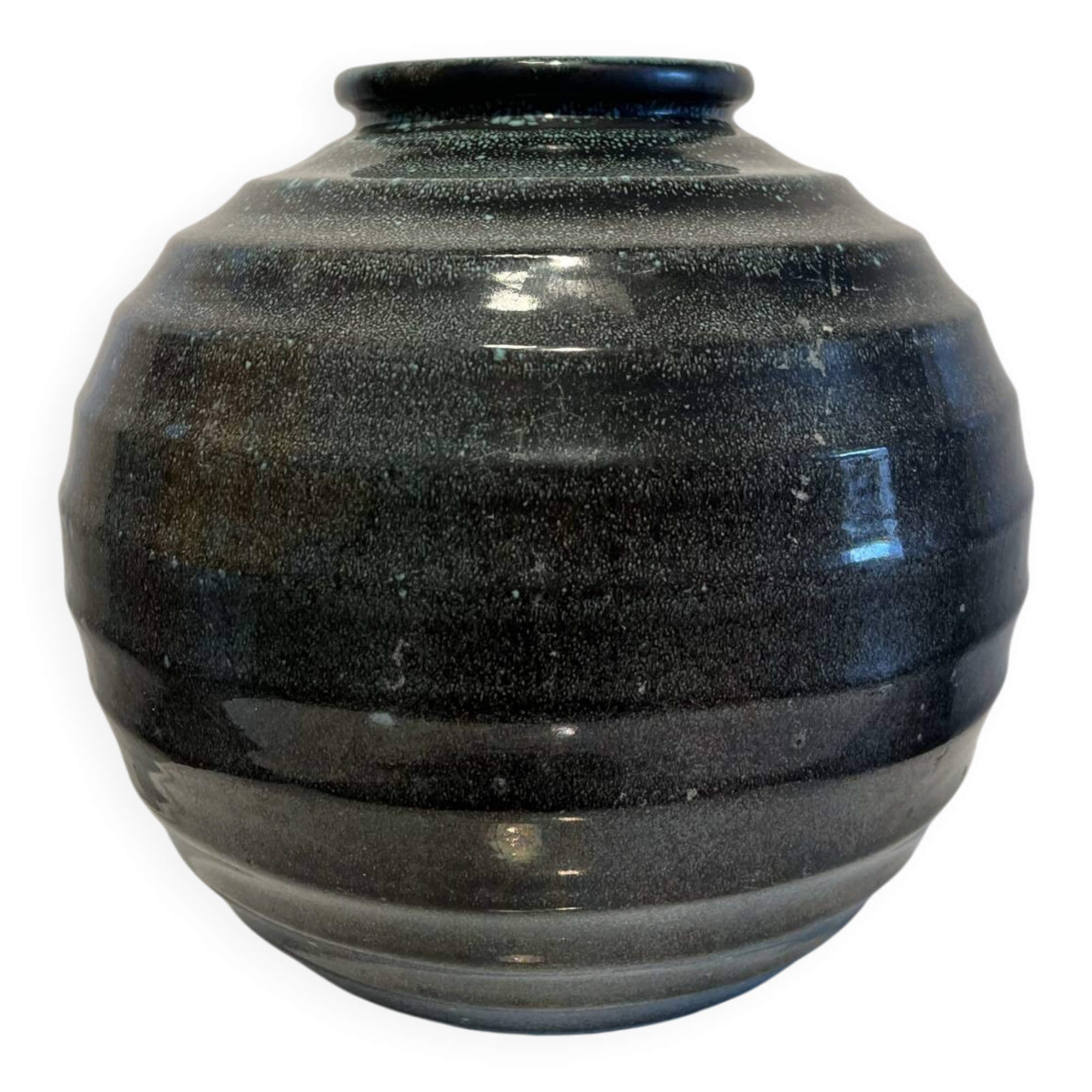 Vase boule art déco