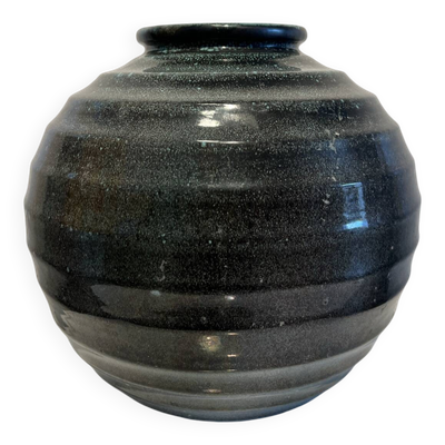 Vase boule art déco