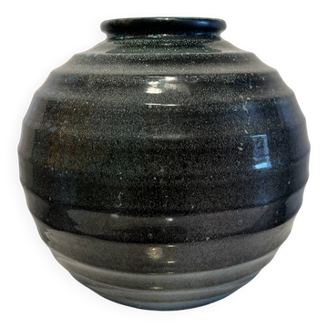 Vase boule art déco