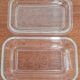 Arcoroc glass butter tray