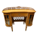 Art Nouveau Ladies' Writing Desk in Oak & Rattan, circa 1910