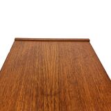 Vintage Compact Cabinet Bedside Table Teak Veneer 1960s