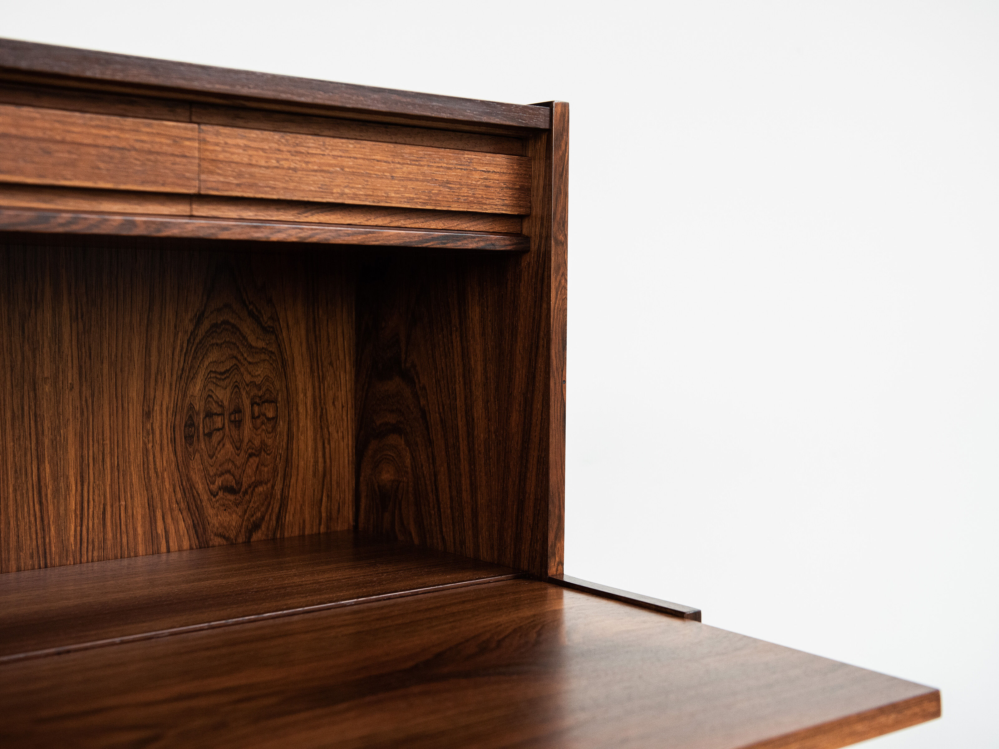 Midcentury Danish writing desk in rosewood 1960