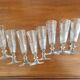 Set de 8 flûtes à champagne années 40