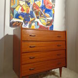 Vintage dresser of the 60s teak stamped