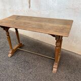 1920s oak bistro table