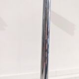 Circular marble base floor lamp