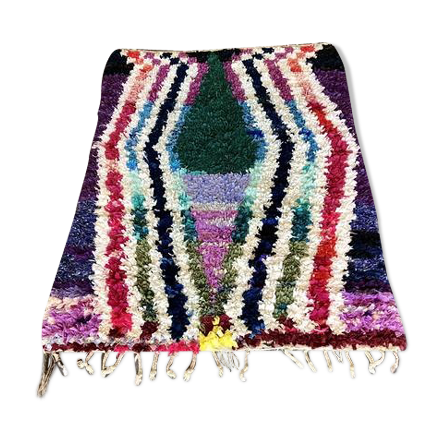 Carpet boucherouite berber 160 x 225 cm