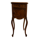 Marble pedestal table