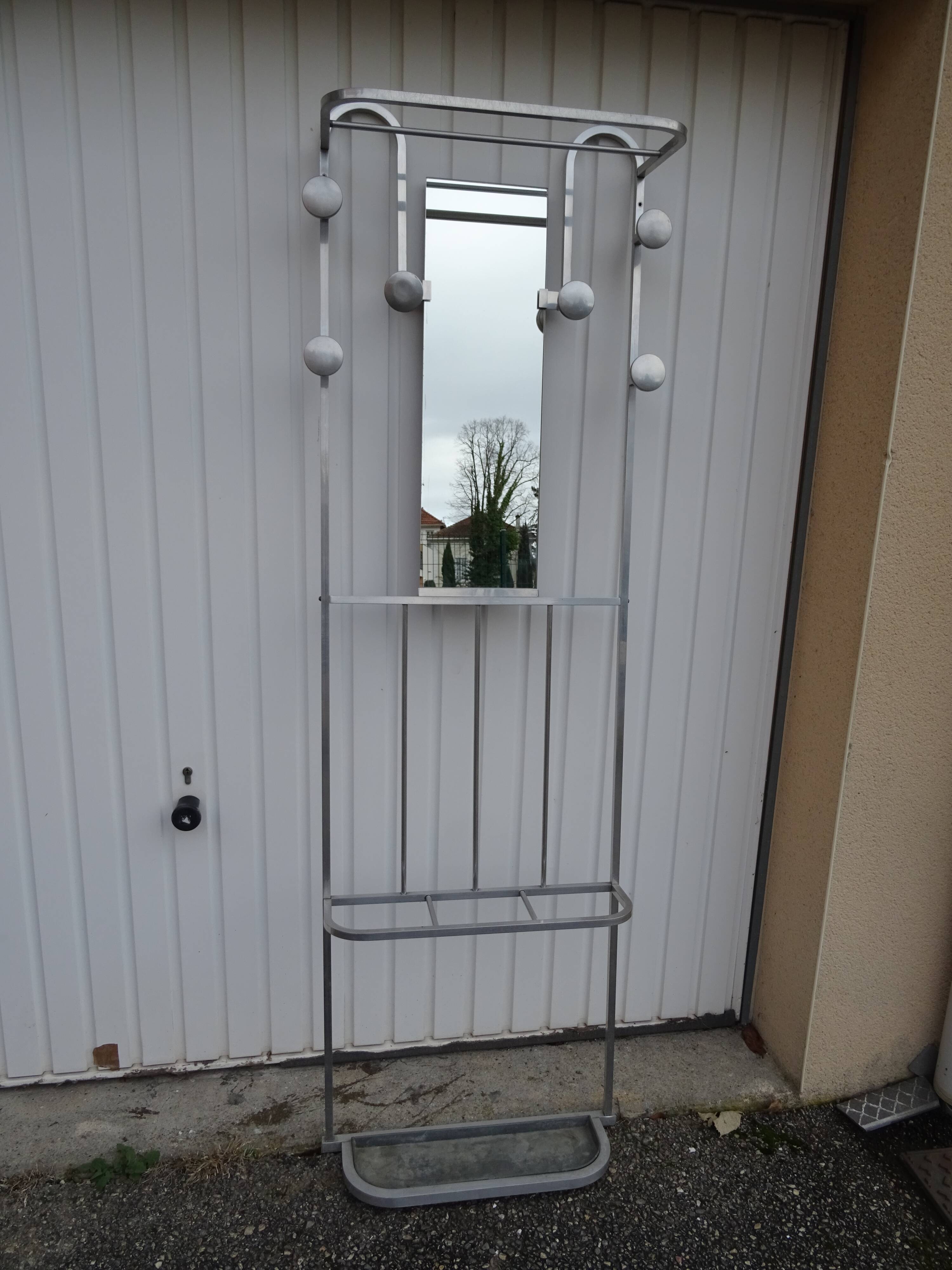 Art Deco entrance coat rack