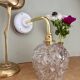 Vintage moulded glass elbow wall light