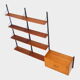 Vintage mid century royal system wall unit in teak by poul cadovius, danish design - denmark 1960s