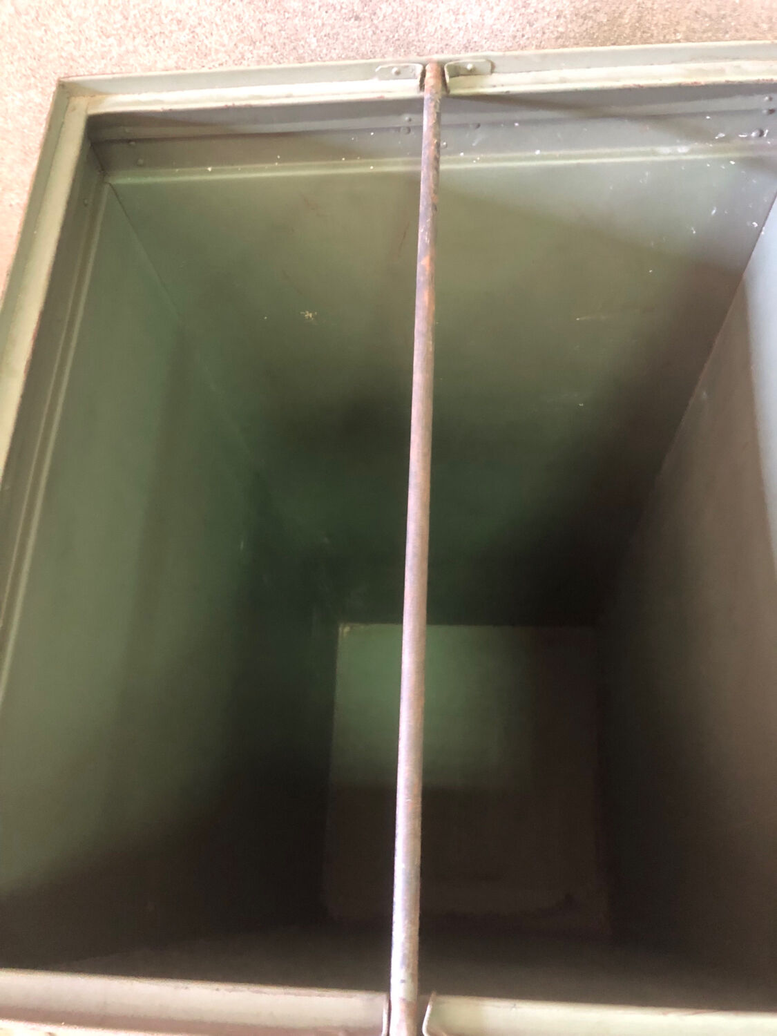 Metal marine wardrobe