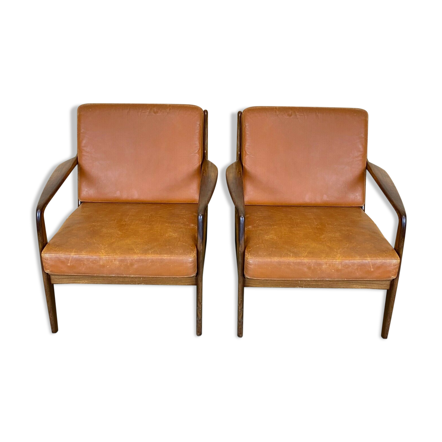 Paire de fauteuils 1970