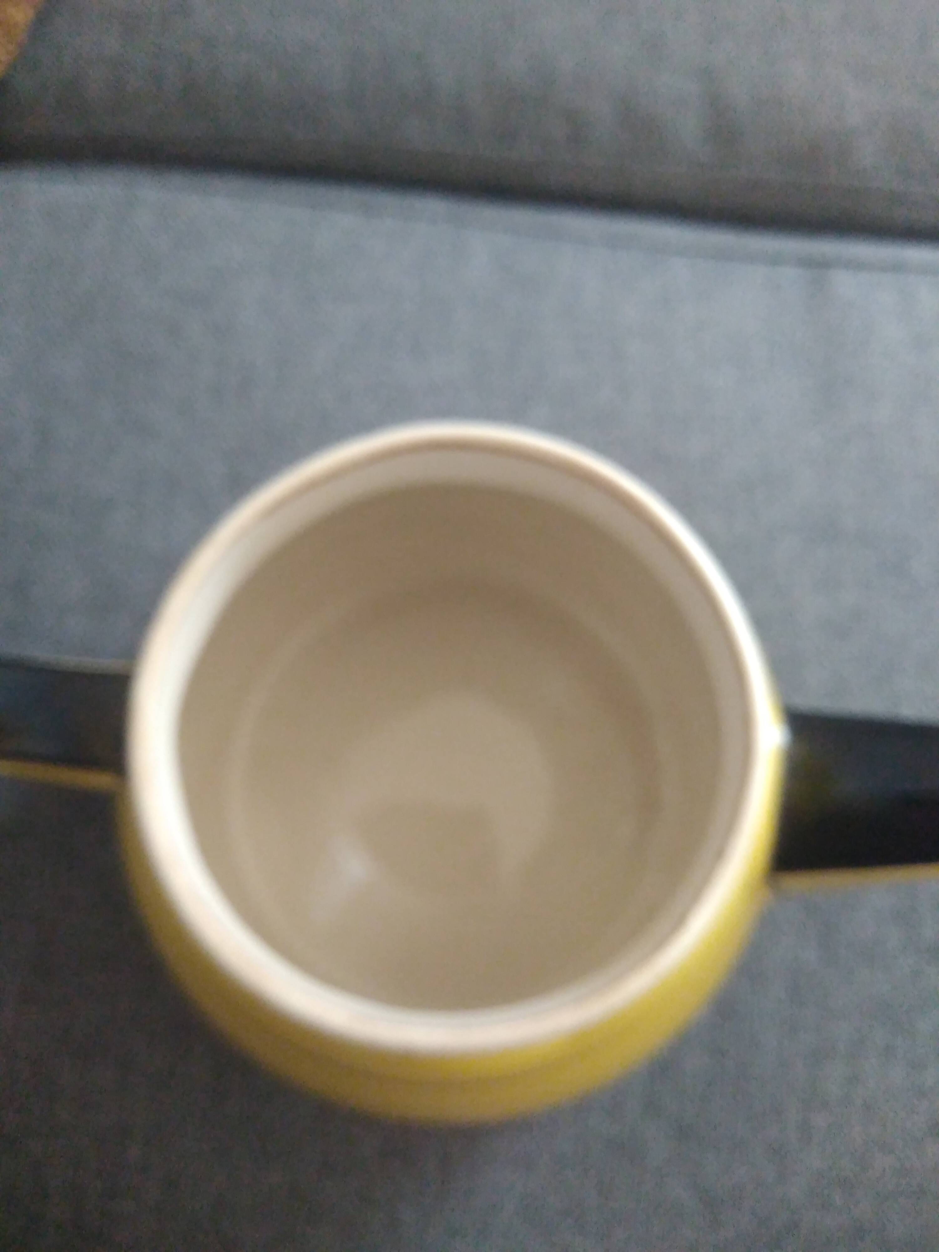 Yellow black teapot, art deco style, vintage