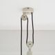 Grey Metal Counterweight Pendant, Italy 1960s