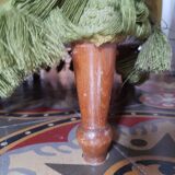 Bronze green toad armchair