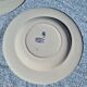 Set of 4 old hollow plates vieillard bordeaux model moustiers