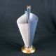 Umbrella holder, brass and pierced metal, France