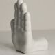 Bookend or ceramic decoration left hand 1980