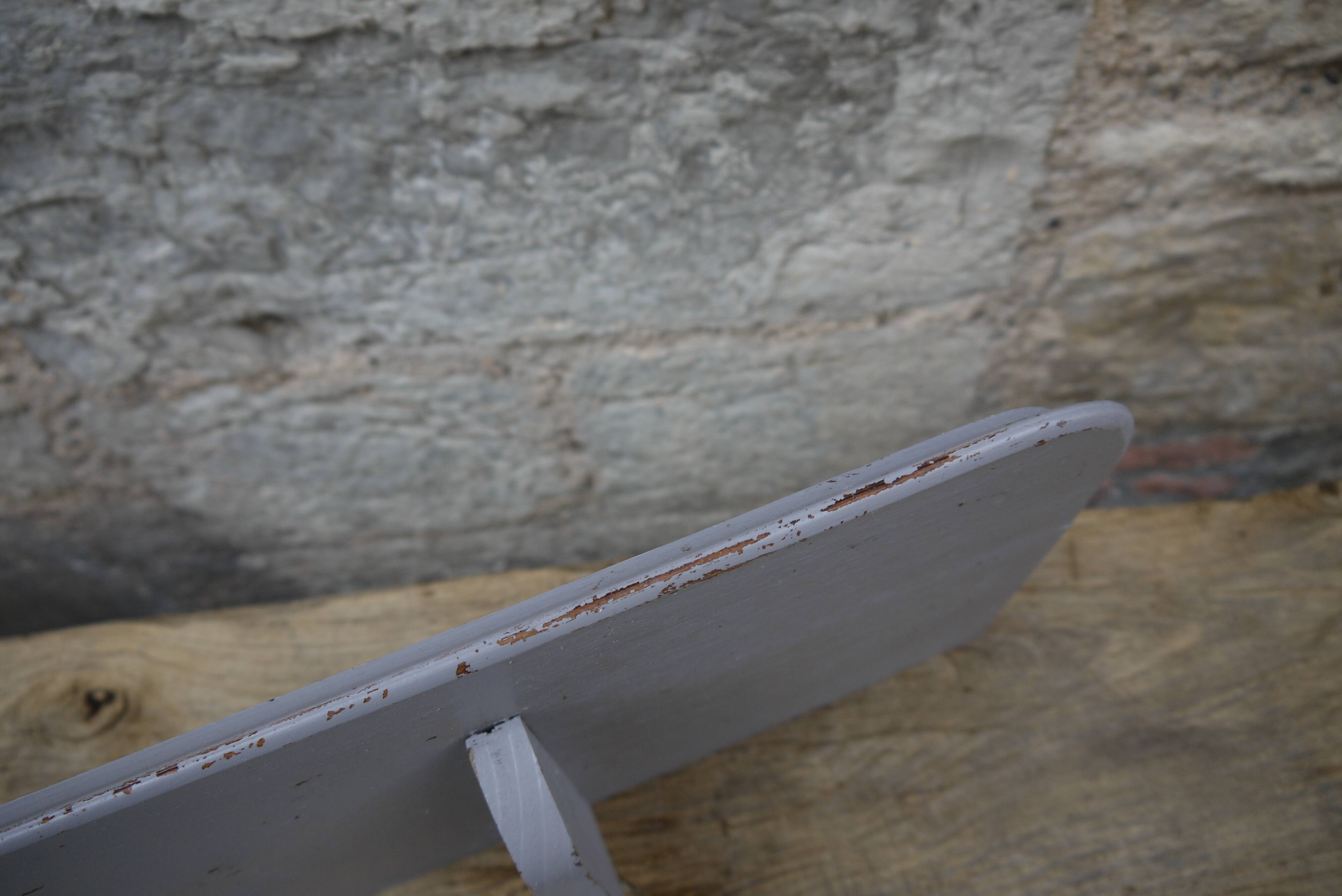 Rustic wooden wall mount