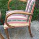 Pair of bridge armchairs from the 1950s – Bent wood