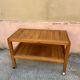Solid elm side table Maison Regain