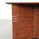 Table basse/table d'appoint en design Art Déco triangulaire