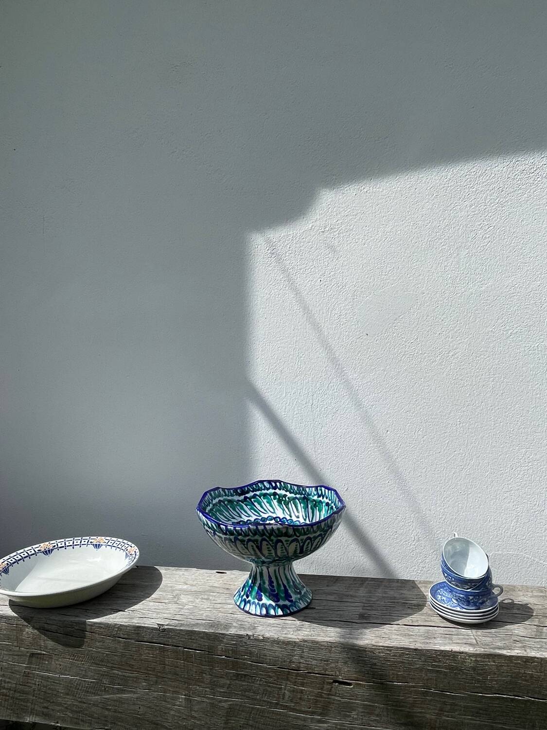 Fajalauza ceramic fruit bowl