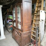 Large 2-body oak sideboard from the Regency period