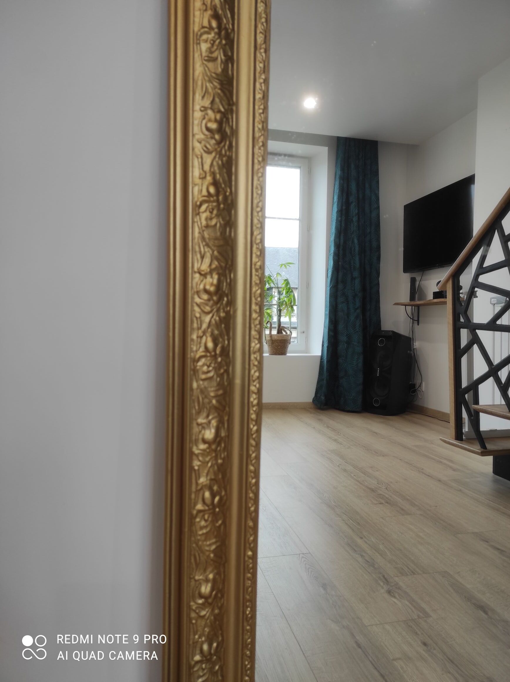 Old mirror Louis Philippe 140/86 cm