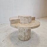 Mactan or Fossil Stone Coffee Table by Magnussen Ponte, 1980s