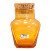 Avallon bubble blown glass jar