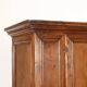 Antique double-bodied buffet, early 17th century, walnut doors.