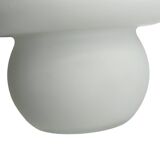 Lampe de table champignon en verre vintage