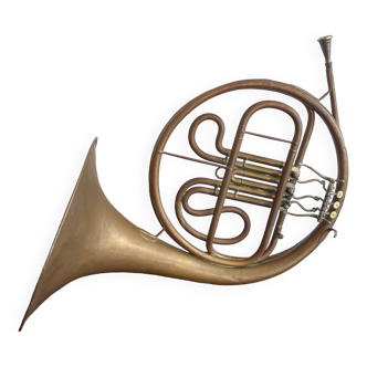 Antique French Horn Strasbourg