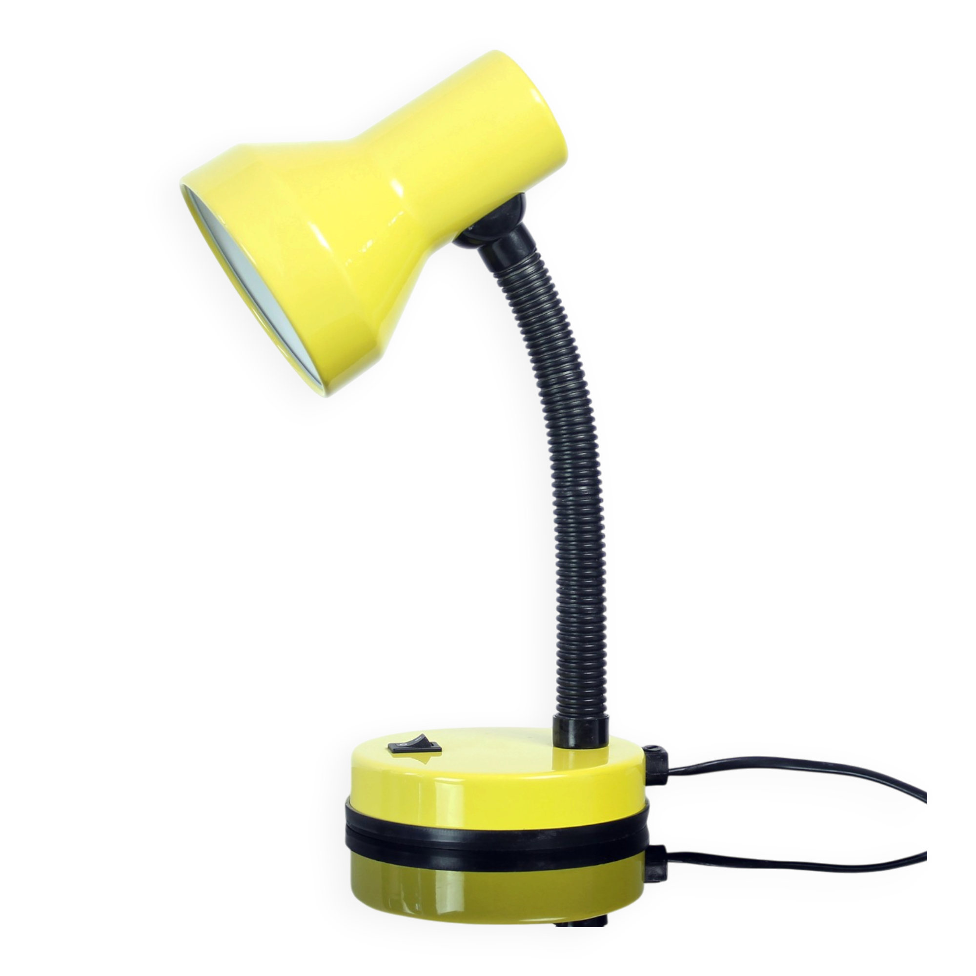 Yellow Rendi "Baby 2" Adjustable Desk Lamp, Czechoslovakia 1990s