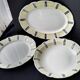 Set of 3 Badonviller ceramic dishes Vintage