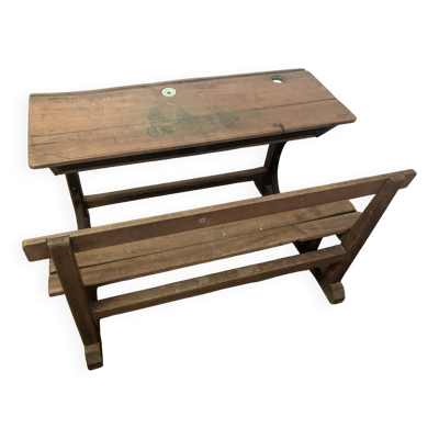 pupitre d'école vintage