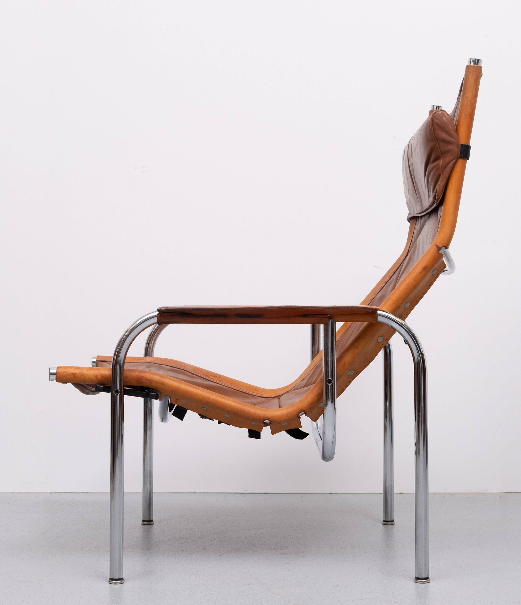Hans Eichenberger Lounge chair for Strases Swiss 1970er