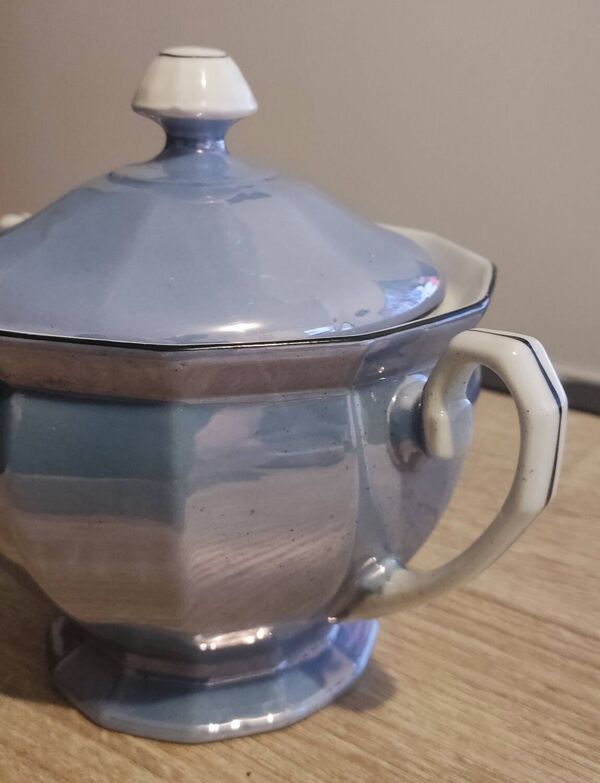 Service théière + sucrier P.A.L.T. – Porcelaine vintage Tchécoslovaqui