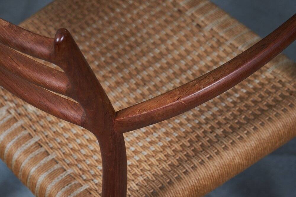 Danish Teak Model 62 Armchair by Niels Otto Møller, 1960s
