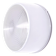Ceiling lamp or wall lamp Holophane white opaline glass 1970 diameter 30cm