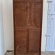 Parisian wardrobe glazed art deco 1920 raw wood