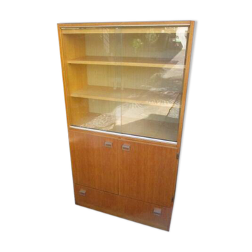 Vintage glass cabinet from the 60s