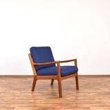 Danish Teak Senator Lounge Chair by Ole Wanscher for Cado, 1960s.