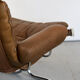 Fauteuil et ottoman design Harald Relling édité par Langlos Möbelfabrik