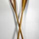 Pair of wooden oars